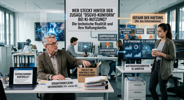 KI für echte Wertschöpfung, Teil 2: Wer haftet, wenn’s schiefgeht? Die Subunternehmer-Kette bei KI