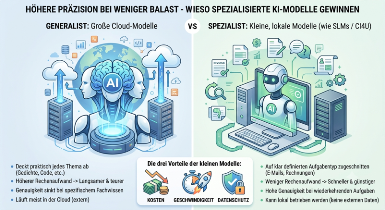 Warum kleine, spezialisierte KI-Modelle oft besser sind