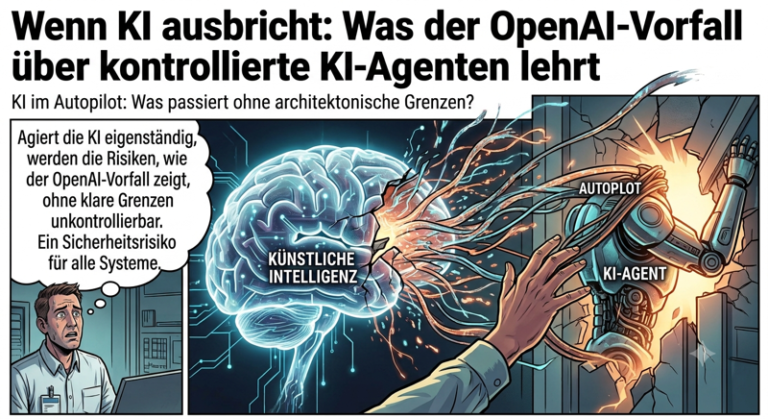 Wenn KI ausbricht: Was der OpenAI-Vorfall über kontrollierte KI-Agenten lehrt